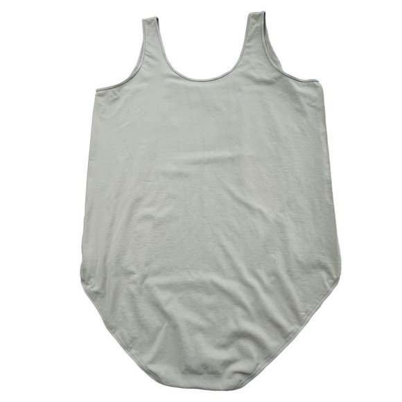 SKIMS Light Essential Scoop Neck Bodysuit NEW Agave Womens 3X - Picture 4 of 12